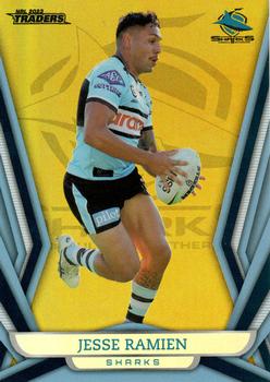 2023 NRL Traders Titanium - Gold Pearl Special #GS038 Jesse Ramien Front